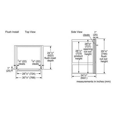 Bosch 30-inch Warming Drawer HWD5051UC Sale