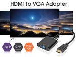 Alextry - Adaptador de HDMI a VGA - Convertidor macho a hembra 1080P para Tablet, PC portátil Embalaje Deteriorado Cheap