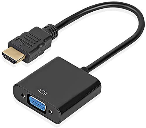 Alextry - Adaptador de HDMI a VGA - Convertidor macho a hembra 1080P para Tablet, PC portátil Embalaje Deteriorado Cheap