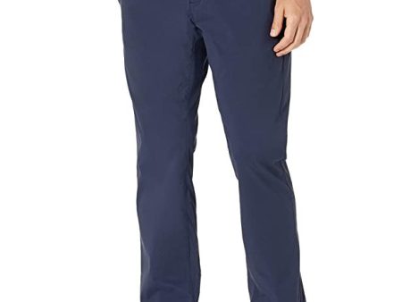 Goodthreads Pantalón Chino híbrido de Corte Ajustado Hombre, Azul Marino, 38W   28L Fashion